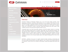 Tablet Screenshot of ganama.com